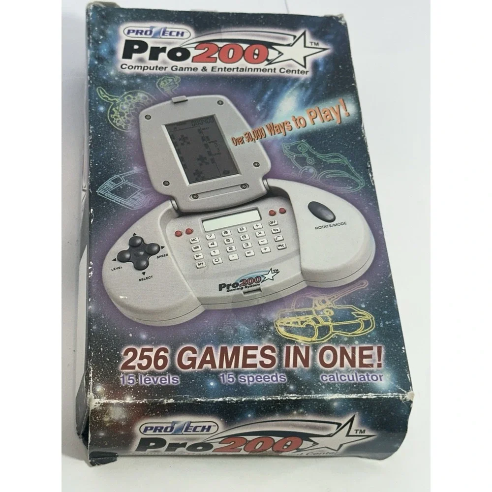 3B Pro 200 Gaming System Portable Handheld Video Game Console Tested works